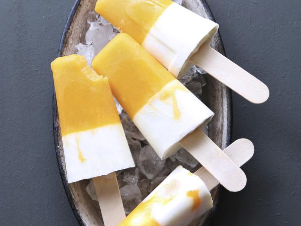 Cómo hacer paletas de hielo - Cómo hacer paletas de hielo de mango y coco