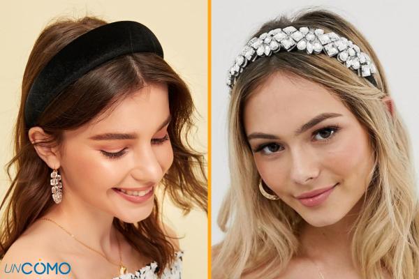 Ideas de peinados para Navidad - Diadema XXL