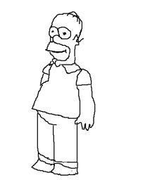 Cómo dibujar a Homer Simpson fácilmente
