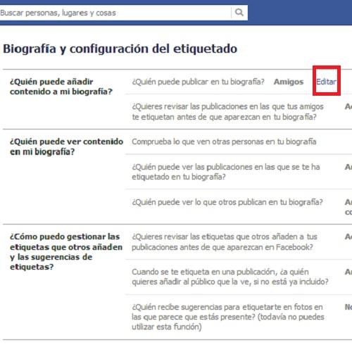Cómo impedir que alguien publique en mi muro de Facebook - Paso 4