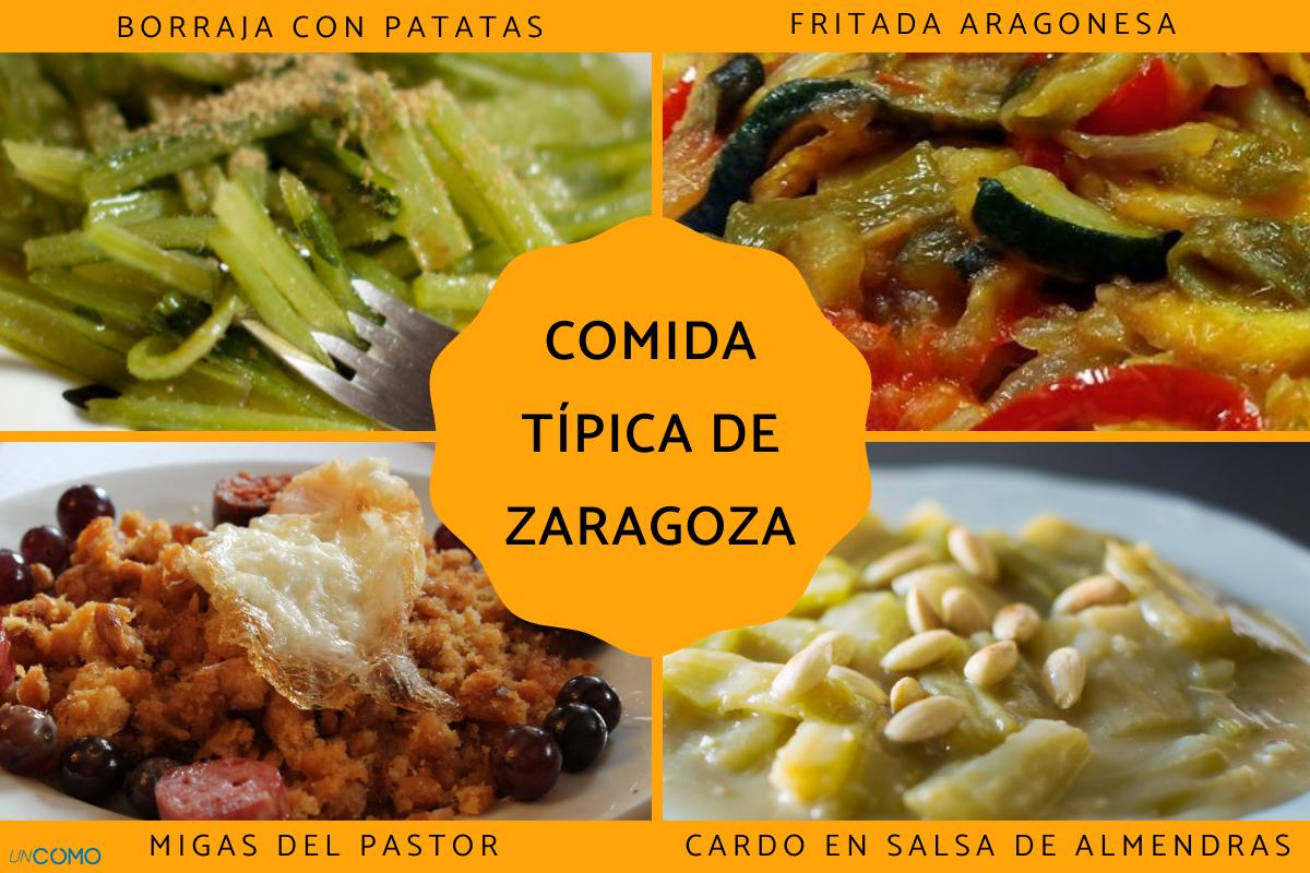 Cómo es la comida típica de Zaragoza