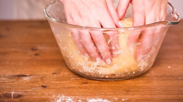 Cómo hacer tortas fritas sin grasa - Paso 4