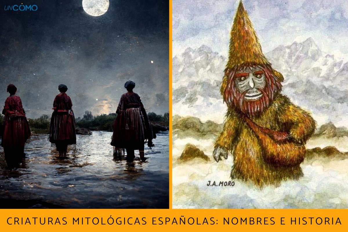Criaturas mitológicas españolas: nombres e historia