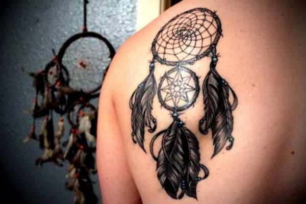 Cuál es el significado de los tatuajes de atrapasueños - Paso 2