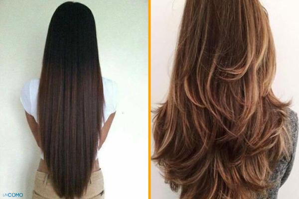 Capas Cortes De Pelo Largo Para Mujer Pelo Largo Corte De Cabello