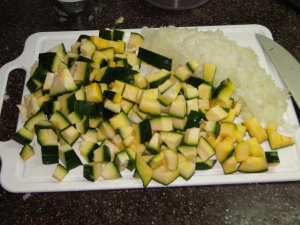 Cómo hacer tarta de zapallitos - Paso 2