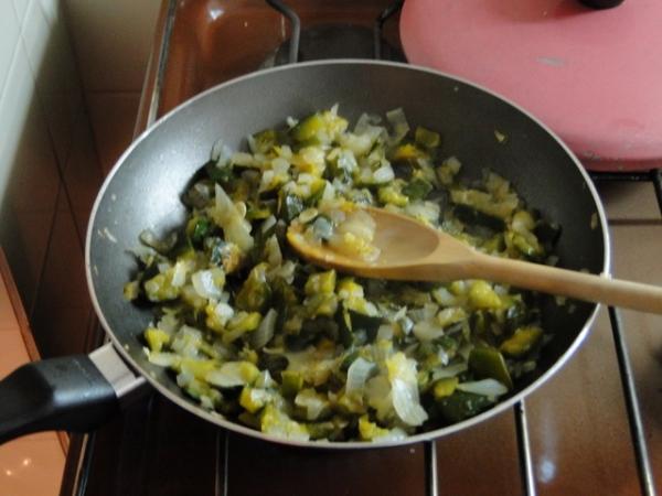 Cómo hacer tarta de zapallitos - Paso 4