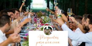 Preguntas divertidas para una cena entre amigos