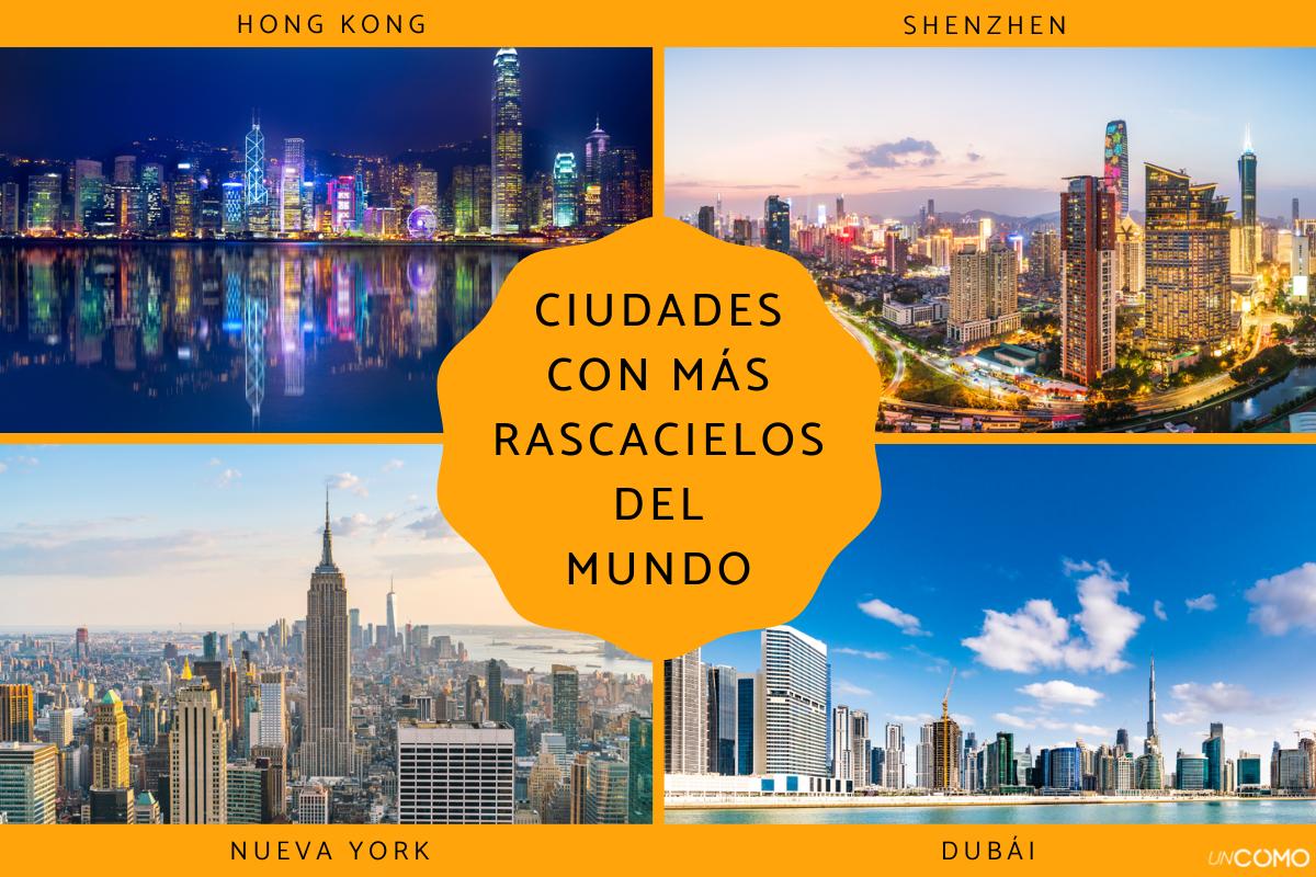 Las ciudades con más rascacielos del mundo: descubre cuántos tienen