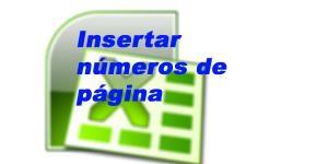Cómo insertar números de página con excel