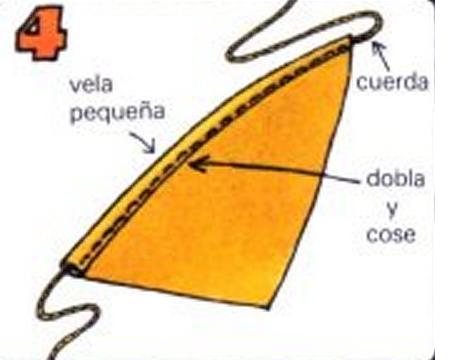 Cómo hacer un barco de vela - Paso 4