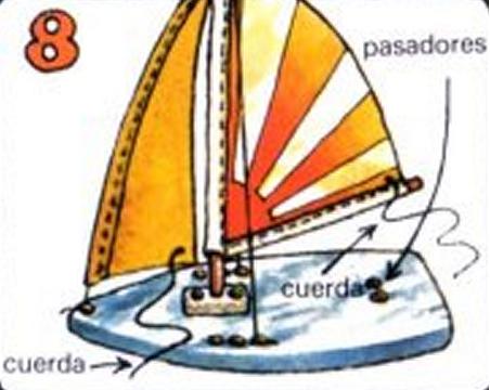 Cómo hacer un barco de vela - Paso 8