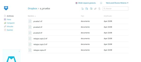 Cómo recuperar una carpeta eliminada en Dropbox - Paso 5