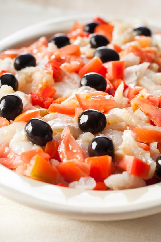 Cómo hacer esqueixada catalana de bacalao