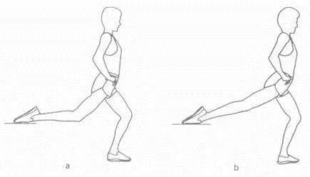 Cómo estirar el psoas - Estiramiento de patada