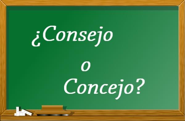 Cuál es la diferencia entre consejo y concejo