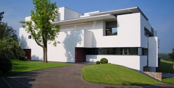 Cómo escoger los colores para pintar la fachada de una casa - Pintar la fachada de una casa con colores neutros