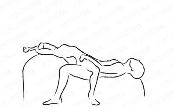 Cómo usar un sillón tantra - Paso 3