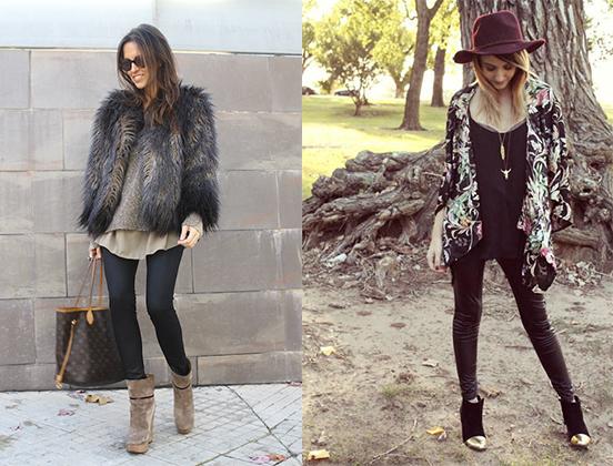 Cómo combinar un pantalón de cuero negro - las mejores ideas - Cómo combinar tus pantalones de piel para salir de fiesta