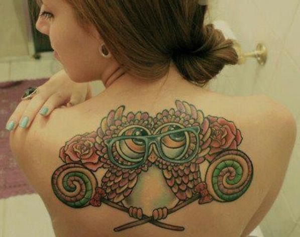 Cuál es el significado de los tatuajes de búhos - Tatuajes de búhos: buena suerte 