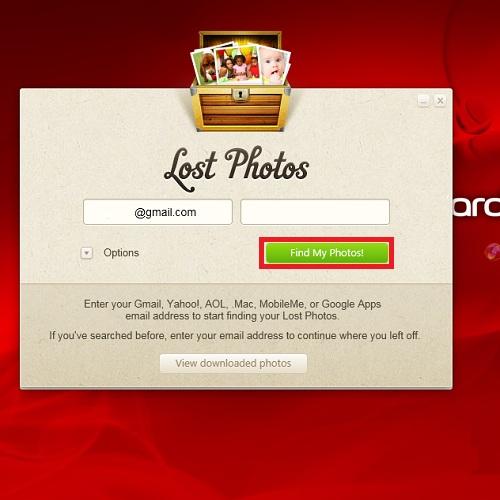 Cómo recuperar todas las fotografías de mi correo electrónico - Paso 2