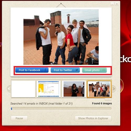 Cómo recuperar todas las fotografías de mi correo electrónico - Paso 4