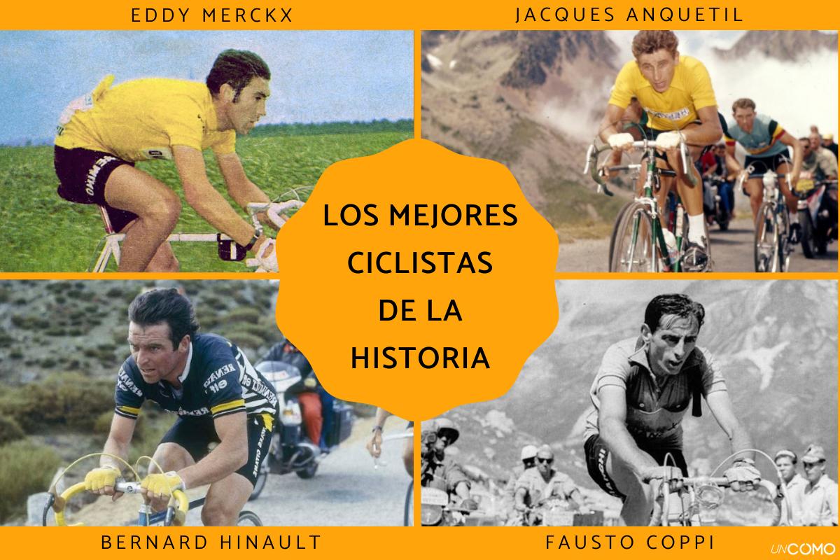 Los mejores ciclistas de la historia: el ranking de los más famosos