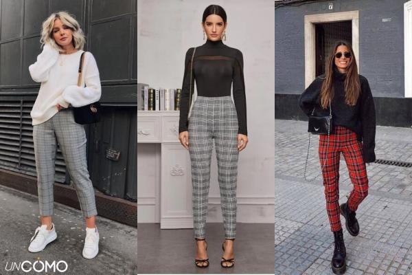 Cómo combinar leggins - Cómo combinar leggins de cuadros