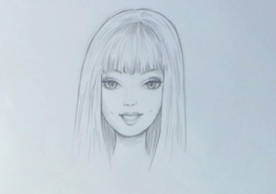 Dibujar a barbie clearance