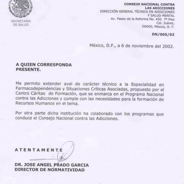 carta a quien corresponda