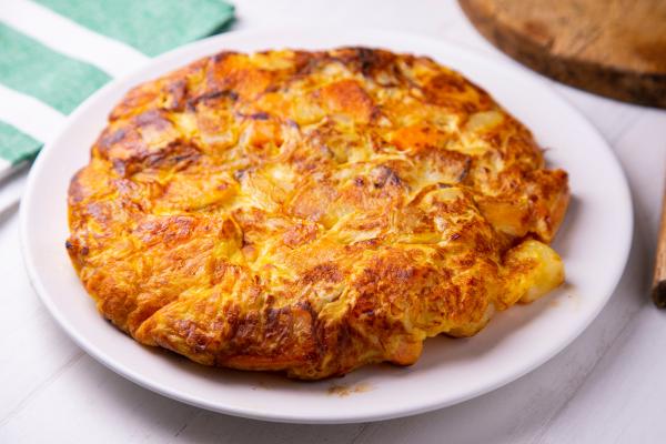Cómo hacer tortilla de boniato