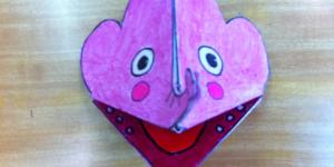 Cómo hacer una marioneta de mano de un elefante