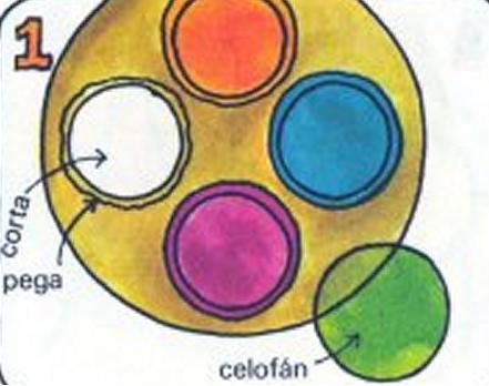 Cómo hacer luces de colores - Paso 1