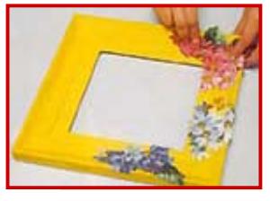 Cómo decorar un marco sencillo - Paso 3