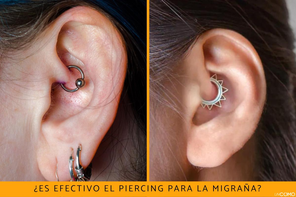 ¿Es efectivo el piercing para la migraña?