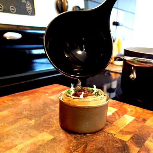 Cómo hacer una cocina de camping con una lata - Paso 5