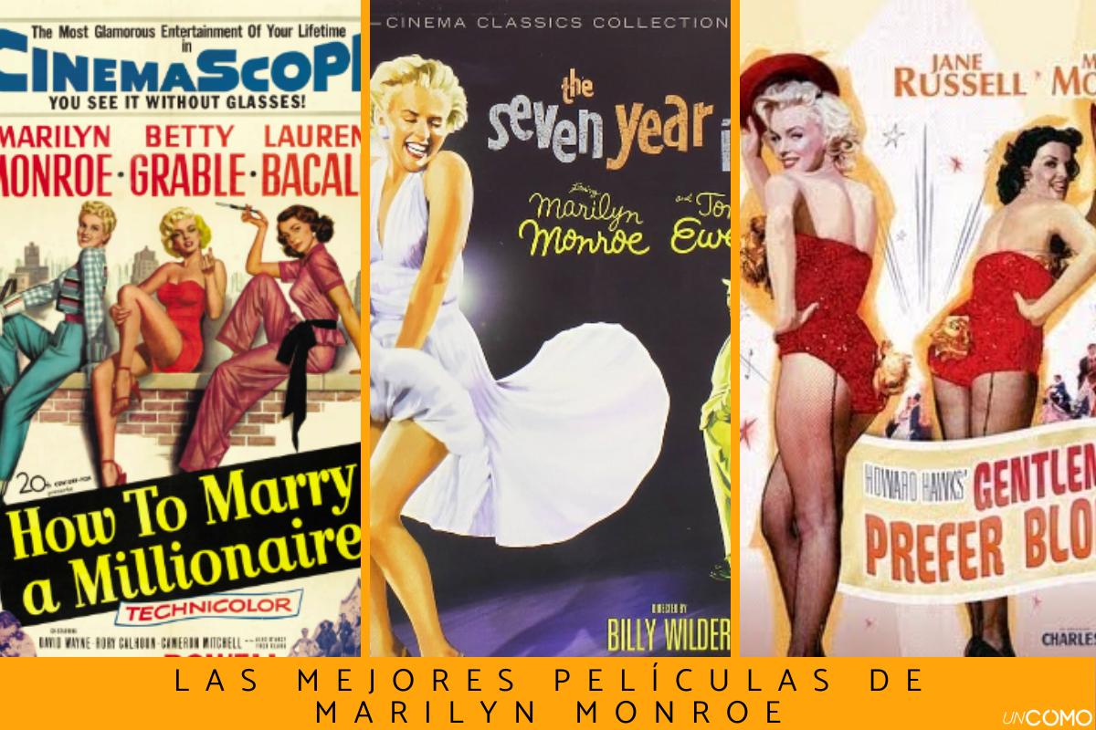 Las mejores películas de Marilyn Monroe: un recorrido por su trayectoria profesional