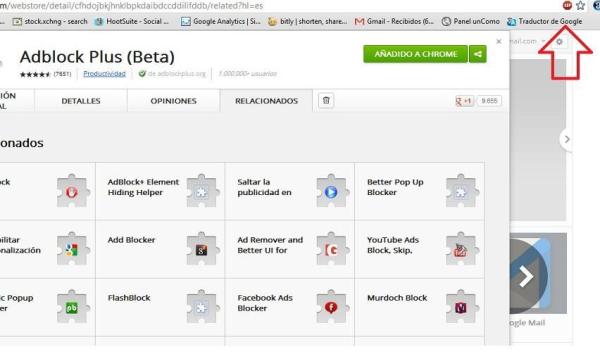 Cómo bloquear la publicidad de Google Chrome con AdThwart - Paso 4