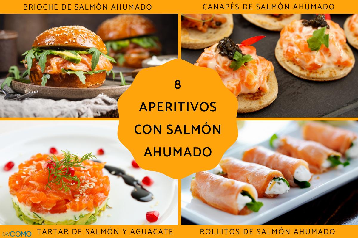 Los mejores aperitivos con salmón ahumado