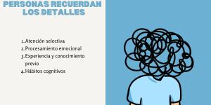 Por qué algunas personas recuerdan mejor los detalles