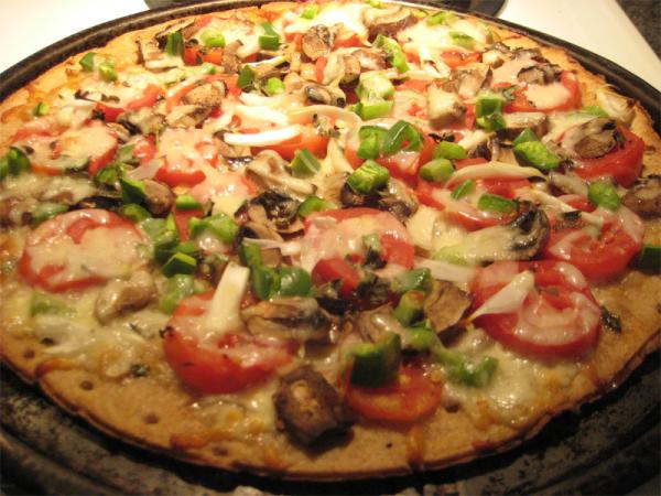 Cómo hacer una pizza vegetal