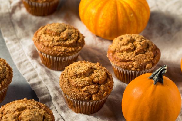 Postres con calabaza: recetas dulces y fáciles para este otoño - Muffins de calabaza y nueces