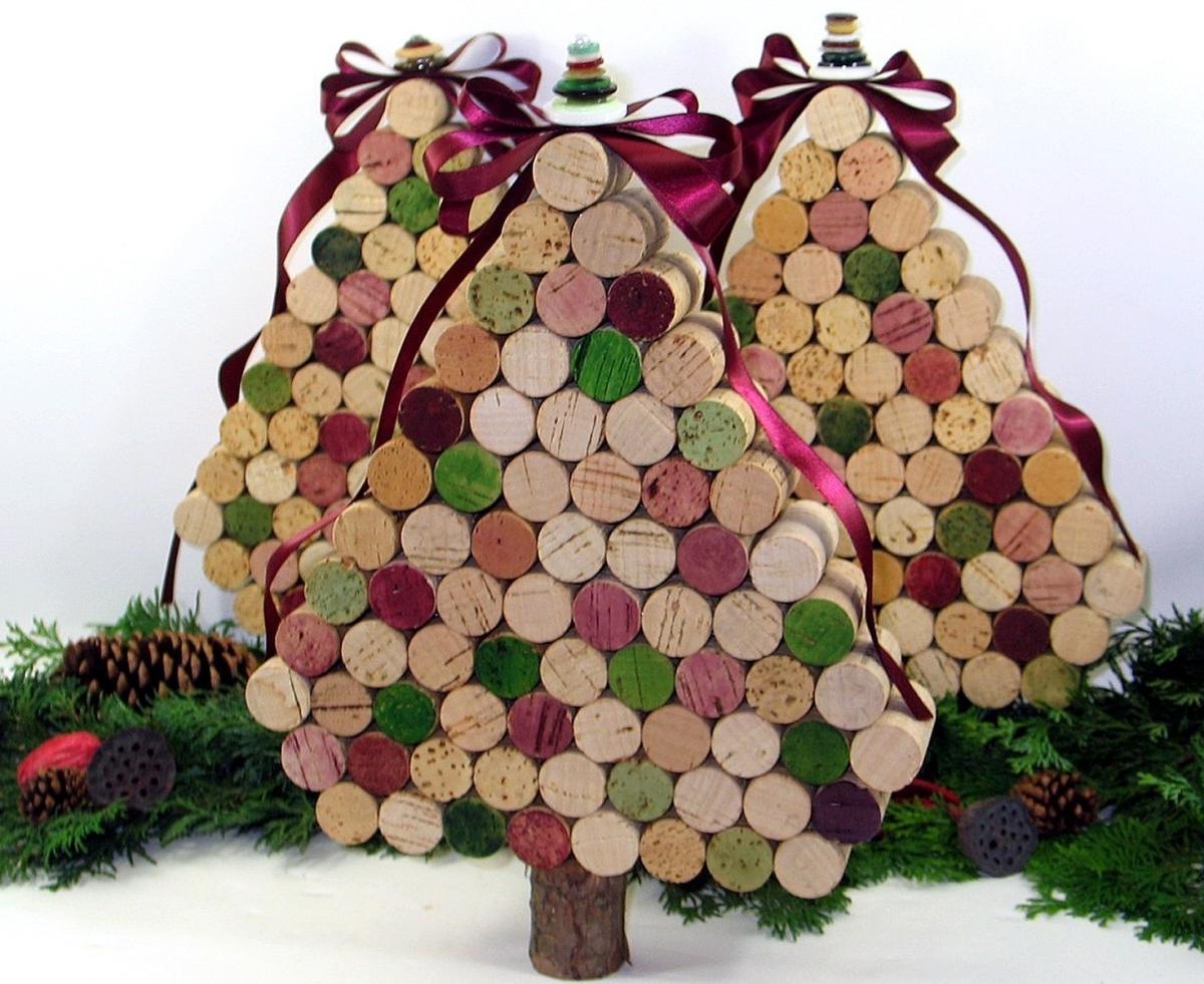 Cómo hacer árboles de Navidad caseros