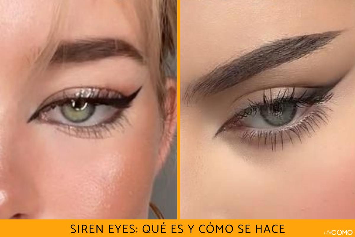 Siren eyes: qué es y cómo se hace este delineado de ojos