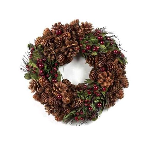 Cómo hacer adornos para el árbol de Navidad con piñas - Otros adornos