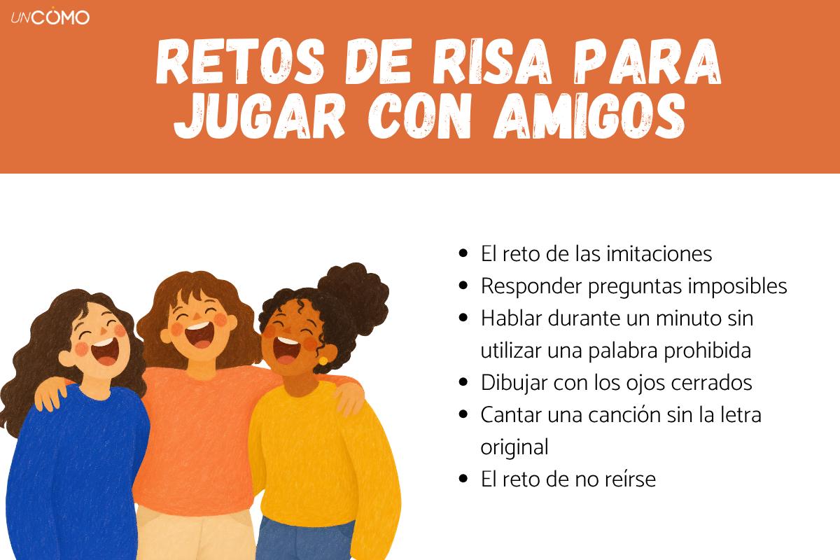 Retos de risa imposibles de superar para jugar con amigos