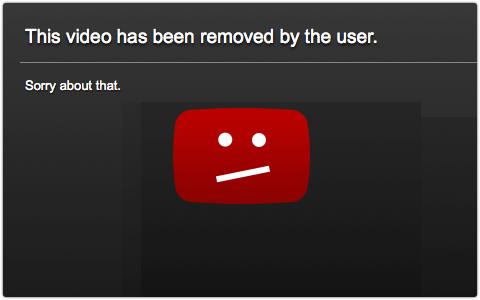 Por qué no puedo ver vídeos en YouTube - El vídeo ha sido eliminado