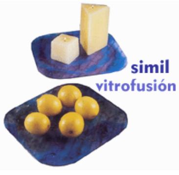Cómo hacer símil vitrofusión
