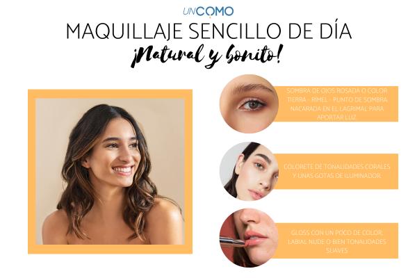 Maquillajes sencillos paso a paso - Maquillaje sencillo de día