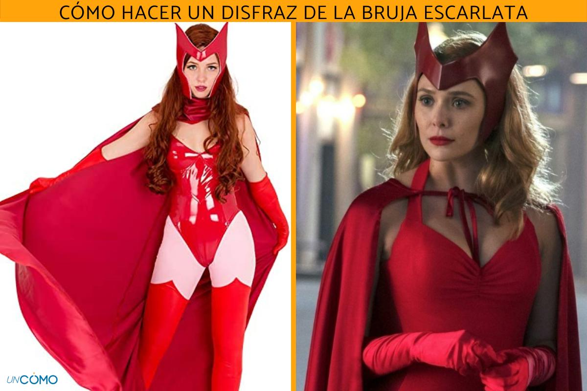 Cómo hacer un disfraz de la Bruja Escarlata